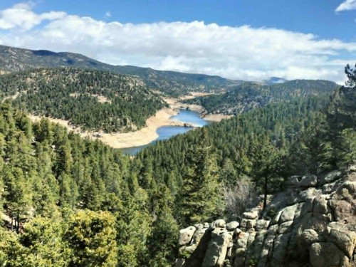 View from Canyon Spirit Denver to Glenwood Springs