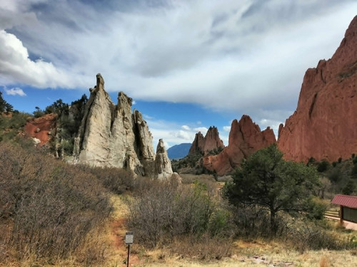 Rock formation at Garden of the Gods