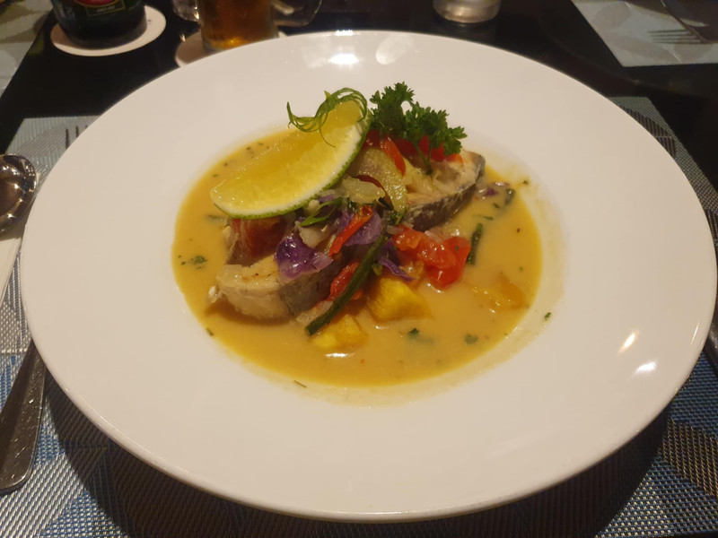 Dinner at the resort