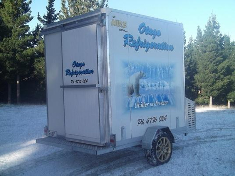 Otago refrigeration chiller trailer for hire