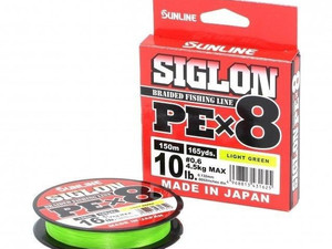 Sunline Siglon PEX8 Light Green 0.6 150m 10lb