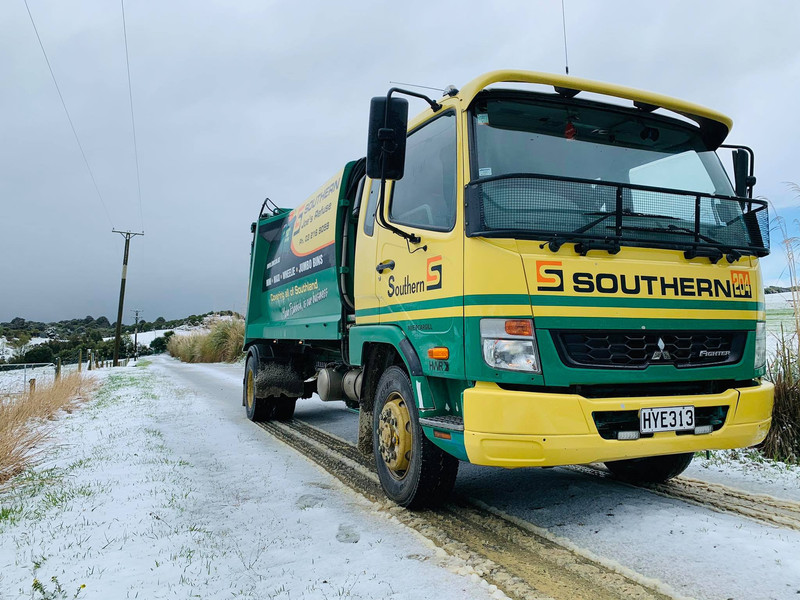 Southern Transport Waste truck #204 in the Southland weather 
