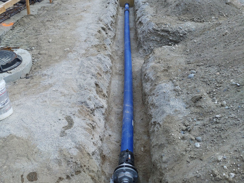 Drainage solutions onsite at Golden View in Cromwell