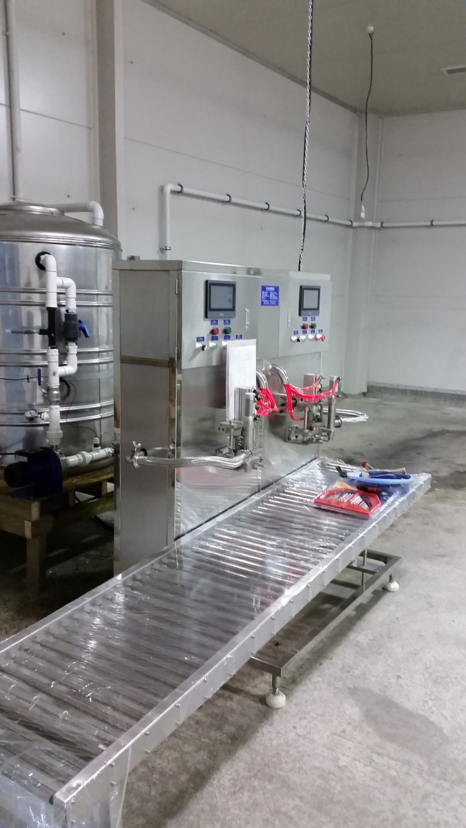 water treatment systems for a water bottling plant