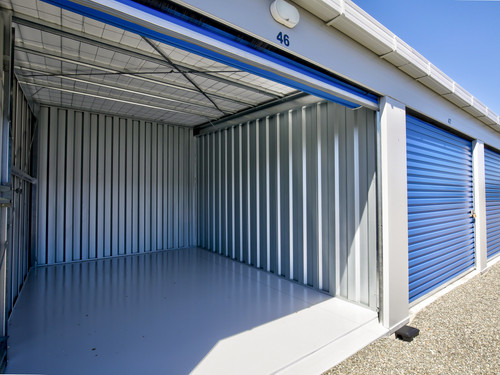 Each storage unit is secure and clean