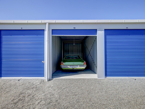 It's easy to drive in and out at Winton Storage