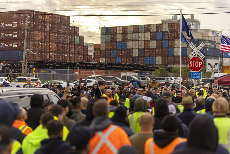 USA Port Strike Circuit Logistics