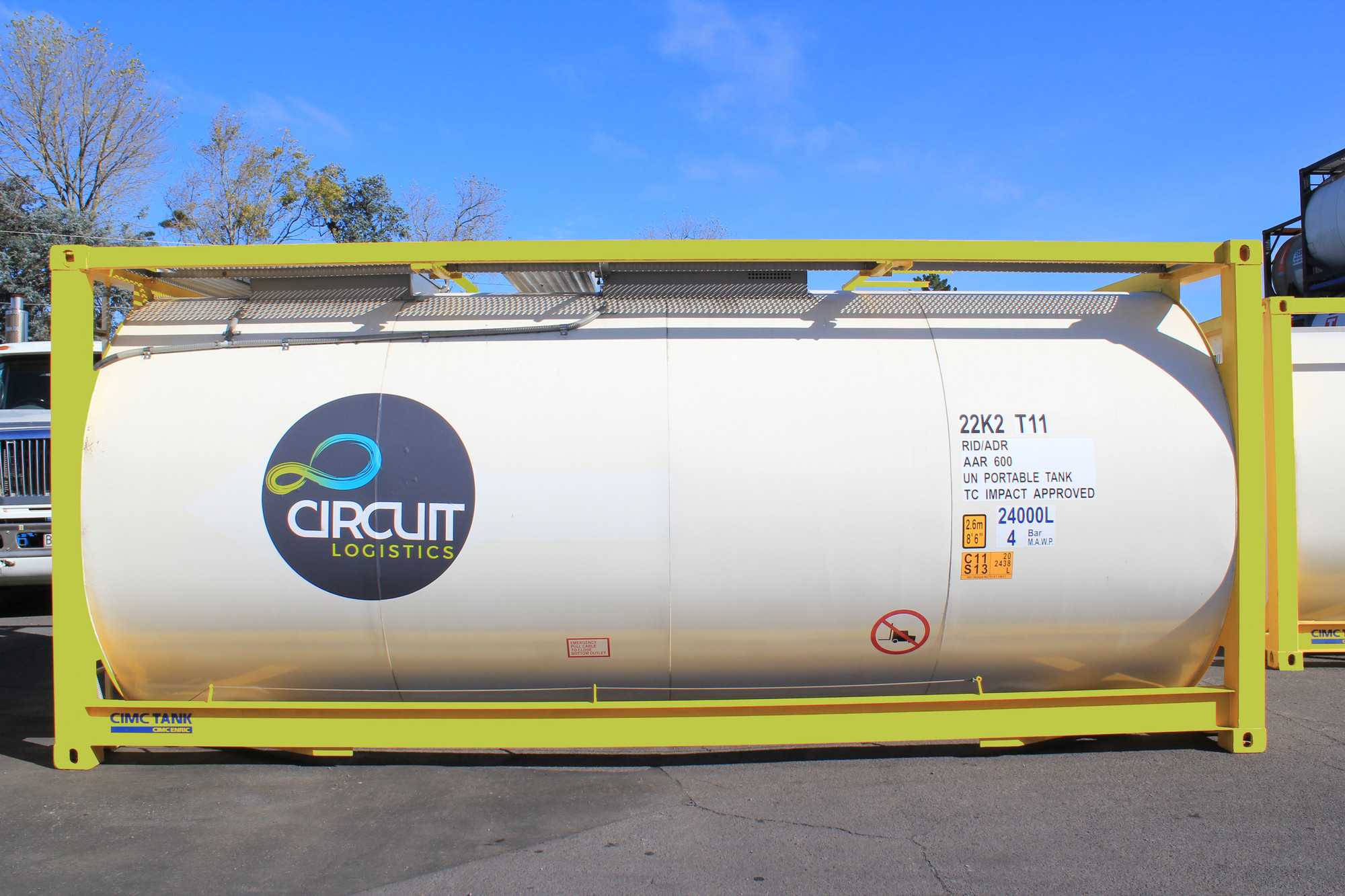 ISO tanks from Circuit Logistics