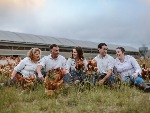 The Bowalley Free Range chicken sheds