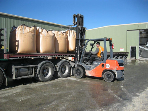 Bulk Bags being transported to port for containerisation