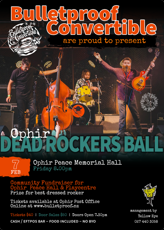 Ophir Dead Rockers Ball Poster