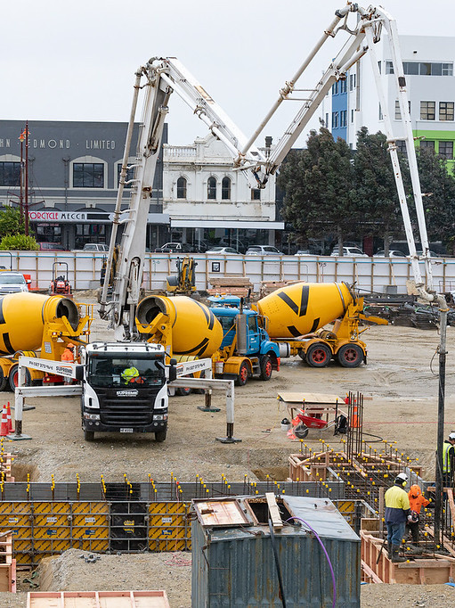 iPump concrete pumping trucks, Invercargill.